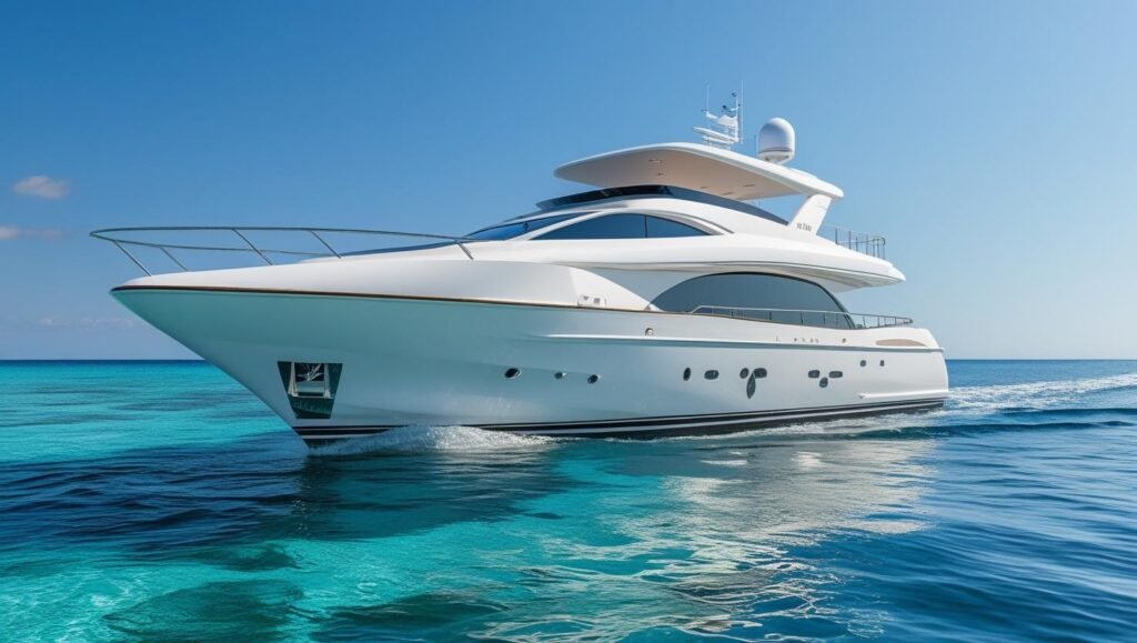 riveira yacht on the water (1)